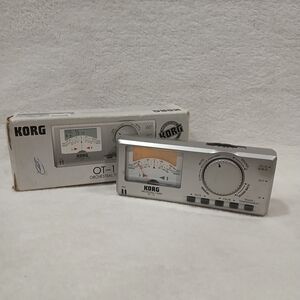KORG OT-12 Guitar Bass Chromatic Orchestral Tuner Tempermant/Transpose LCD